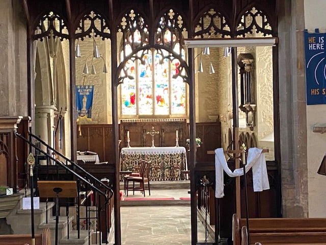 Photo of inside All Saints Paston Church Photo of inside All Saints Paston Church